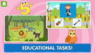 Game screenshot The Blue Tractor: Toddler Game apk download