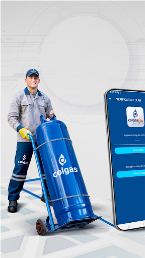 Android application ColgasYa Repartidor screenshort