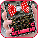 Cover Image of ダウンロード Luxury Bowknot Keyboard Theme  APK