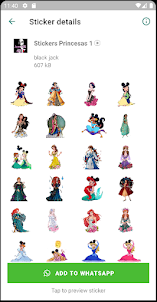 Stickers de Princesas