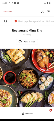 Android application Restaurant Ming Zhu screenshort