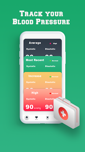 Blood Pressure Tracker - Dairy Screen 2