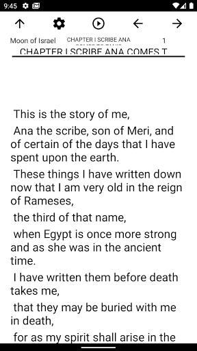 Book, Moon of Israel Screen 2