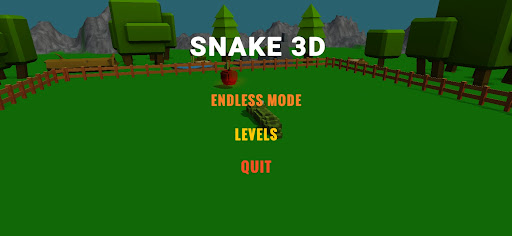Android application Snake 3D screenshort