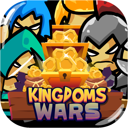 Kingdoms Wars monopoly go logo