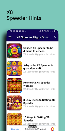 X8 Speeder Higgs Domino Hints