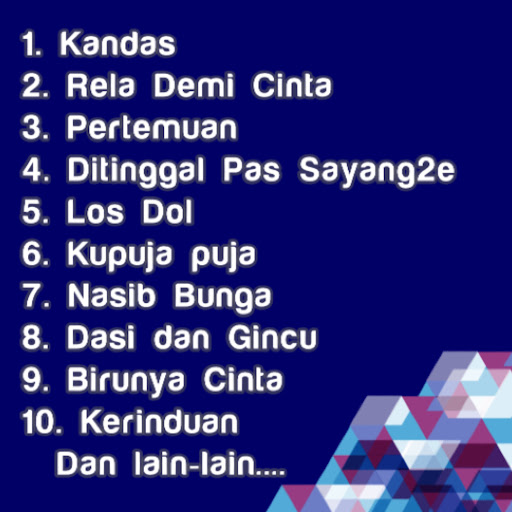 Android application Dangdut Pallapa Mp3 Offline screenshort