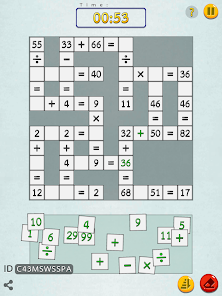 Téléchargez Jeux de maths - Crossmath sur PC avec MEmu