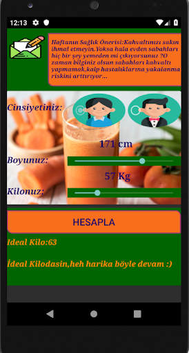 Kilo Hesaplama Ideal Kilo Hes