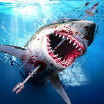 Cover Image of Unduh Dino shark hunter underwater  APK