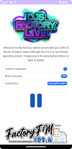 FactoryFM Screen 2