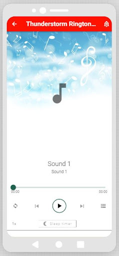 Thunderstorm Ringtones Screen 2