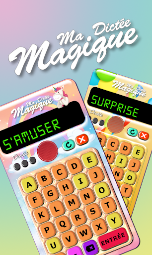 Android application Ma Dictée Magique screenshort