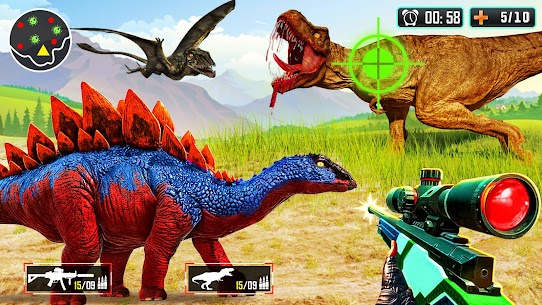 Real Dino Hunting: Gun Games 1.49 Mod/Apk(unlimited money)download 2