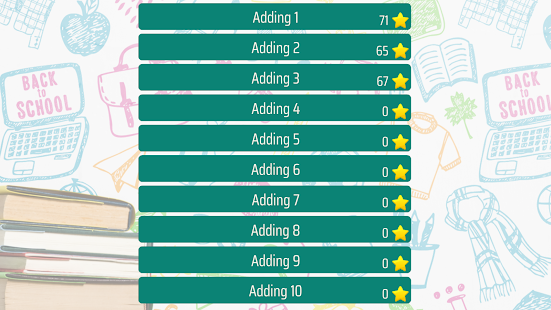 Addition Skill Builders Screenshot