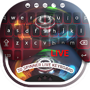 3D Spinner Live Keyboard