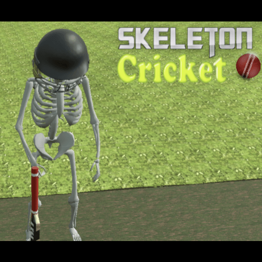 Skeleton Cricket logo