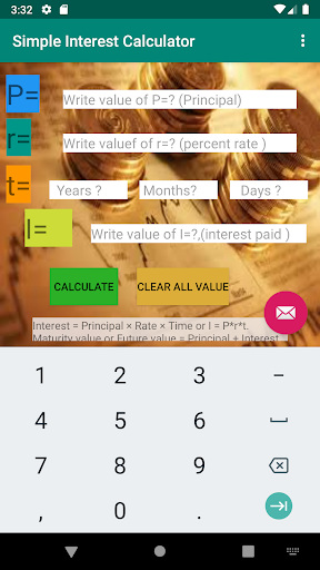 Interest Calculator with preci