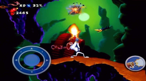 Android application Space Adventures of the Worm screenshort