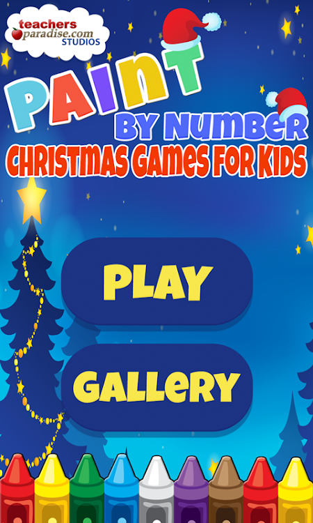 Paint By Number Christmas Game - 3 - (Android)