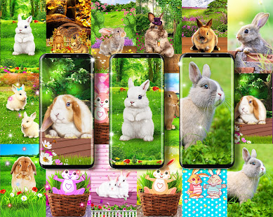 Cute bunny live wallpaper 19.8grad APK screenshots 9