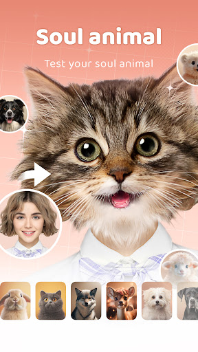 AnimalFace - face types test Screen 3