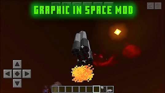 Space Rocket Craft Mod MCPE PE