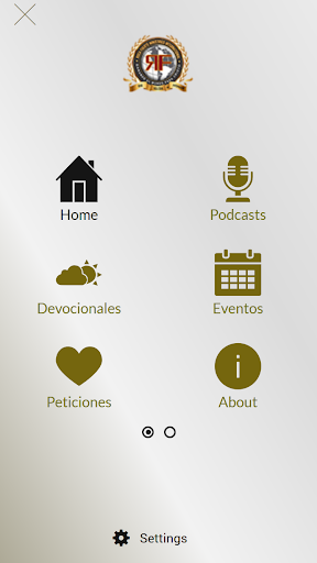Android application Roca Fuerte screenshort