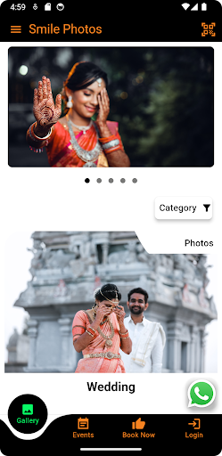 Smile Photos Screen 3