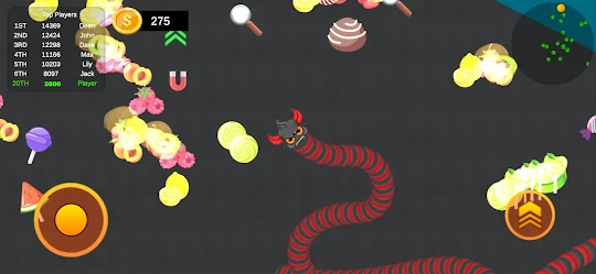 Slither Worm.io - Hungry Snake