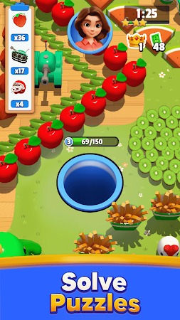 Game screenshot Shoppin' Drop - Hole Puzzle apk download