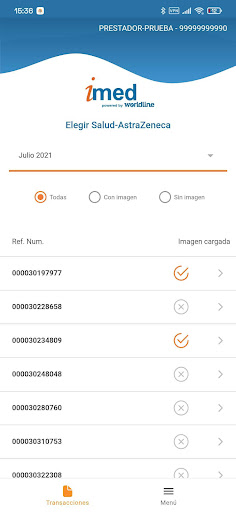 IMED Mobile Screen 2