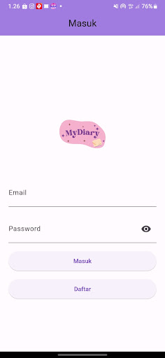 MyDiary Screen 3