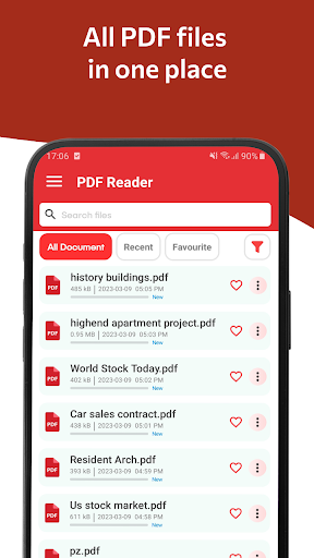 PDF Reader & PDF Viewer App Screen 2