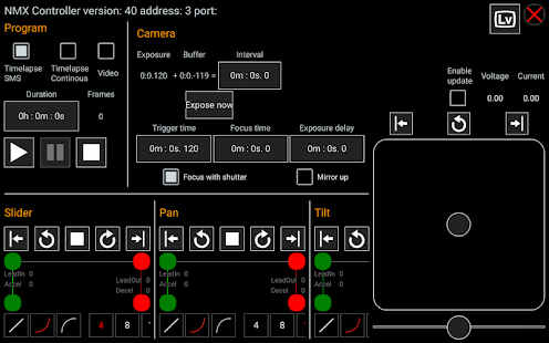 qDslrDashboard Screenshot