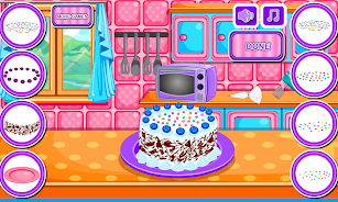 Baking black forest cake Screenshot