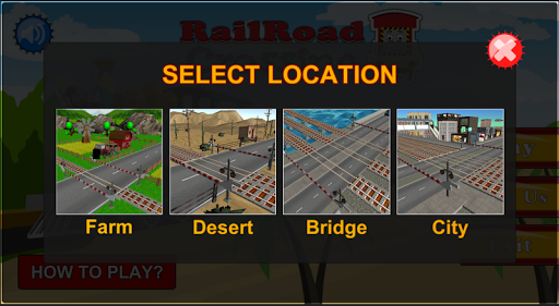 Train Road Crossy 3D Railroad