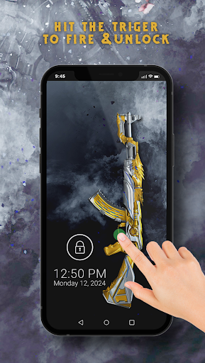 Rifle Shooting Lock Screen Screen 2