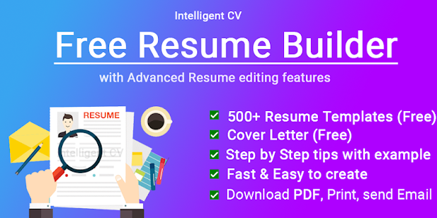 Resume Builder App Free CV maker 2021 - PDF Format 3.1 Screenshots 1