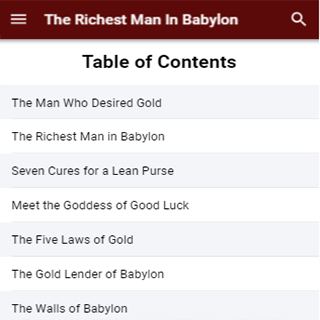The Richest Man In Babylon By