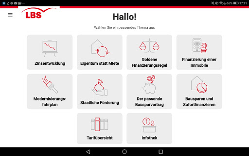LBS Beraterapp Screen 3