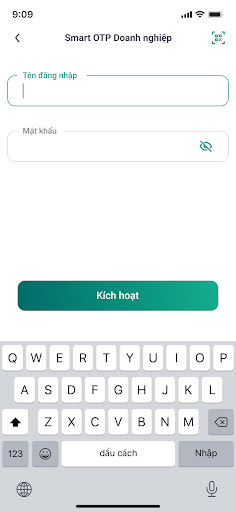 BIDV Smart OTP Screen 2
