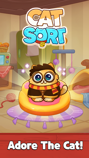 Android application Cat Sort Puzzle: Cute Pet Game screenshort
