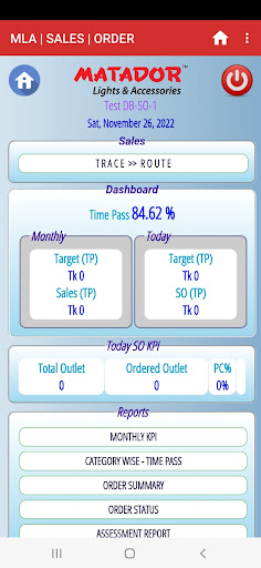 MATADOR MLA Screen 2
