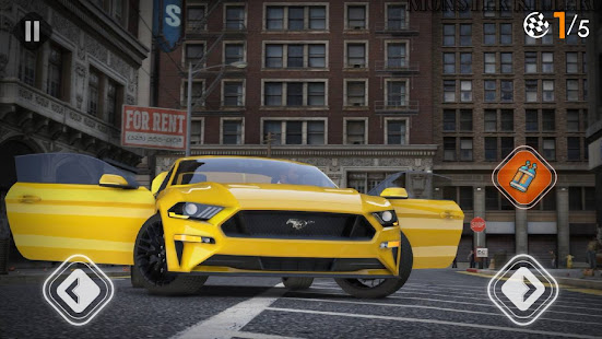 Drag Race Mustang GT : Muscle Car Driver 1.1 APK screenshots 4