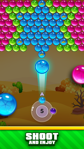 Android application Superstar Bubble Shooter screenshort