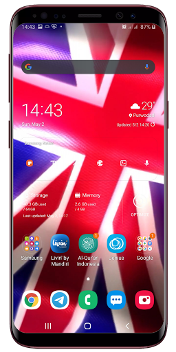 UK Flag Live Wallpaper