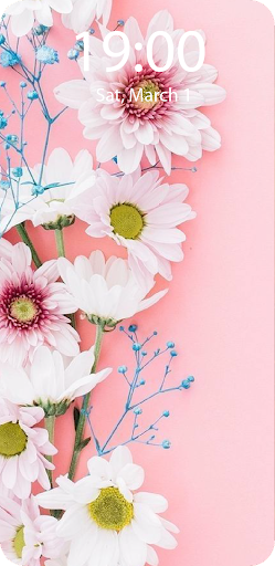Floral Live Wallpaper Parallax Screen 3