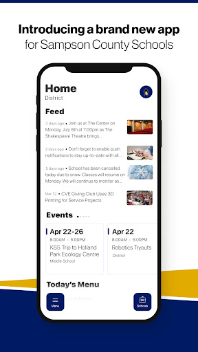 Android application Sampson County Schools, NC screenshort