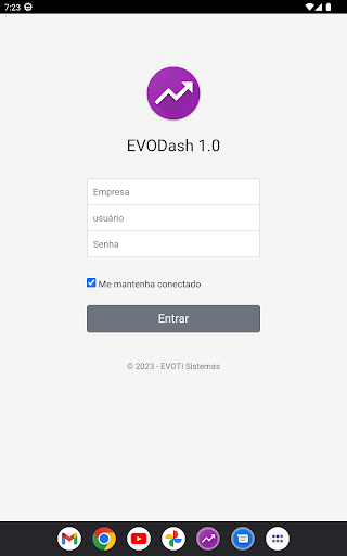 EvoDash Mobile Screen 3
